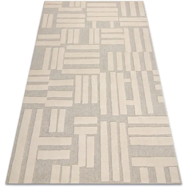 Rugsx Rugsx  Tepisi FLUX 461.95.AE110 vuneni tepih OSTA - Geometrijski 120x170 cm  Rugsx