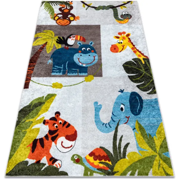 Rugsx Rugsx  Tepisi JUNIOR 51858.802 pranje tepiha životinje, Afrika  80x150 cm  Rugsx
