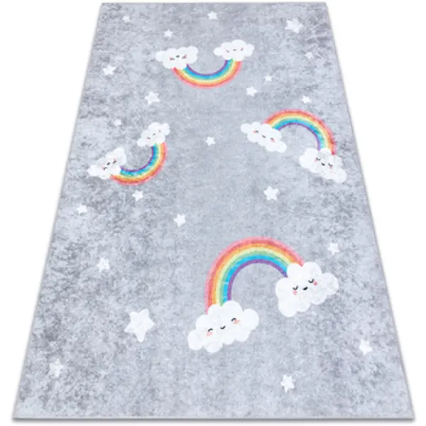 Rugsx Rugsx  Tepisi JUNIOR 52063.801 pranje tepiha Duga, oblaci vrt 120x170 cm  Rugsx