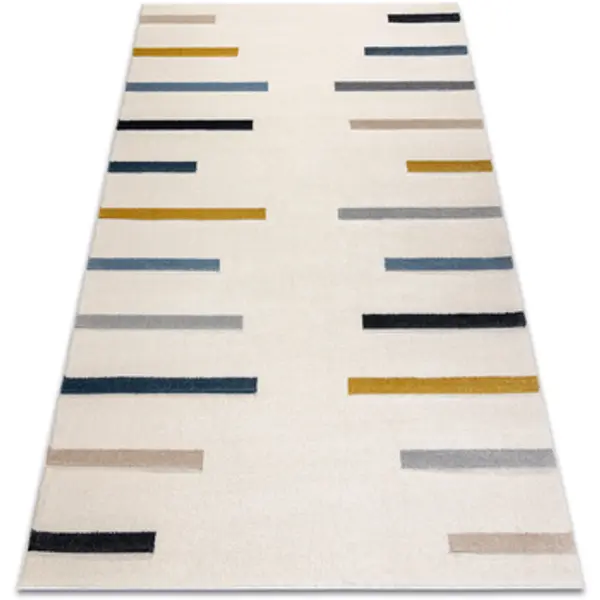 Rugsx Rugsx  Tepisi KIDDO tepih 1465 Bijela / svijetlosiva, geometrijs 200x290 cm  Rugsx