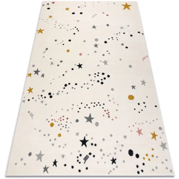 Rugsx Rugsx  Tepisi KIDDO tepih 5308 krem zvijezde za djecu, 240x330 cm  Rugsx