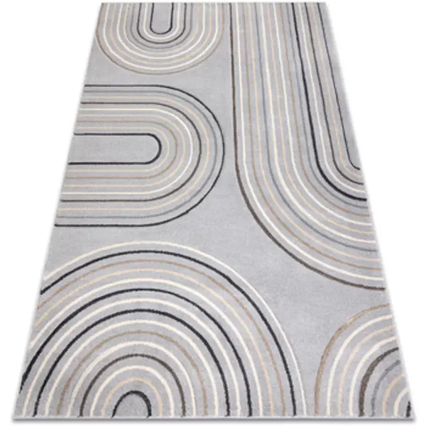 Rugsx Rugsx  Tepisi KIDDO tepih 6107 svijetlo siva / krem, 140x190 cm  Rugsx