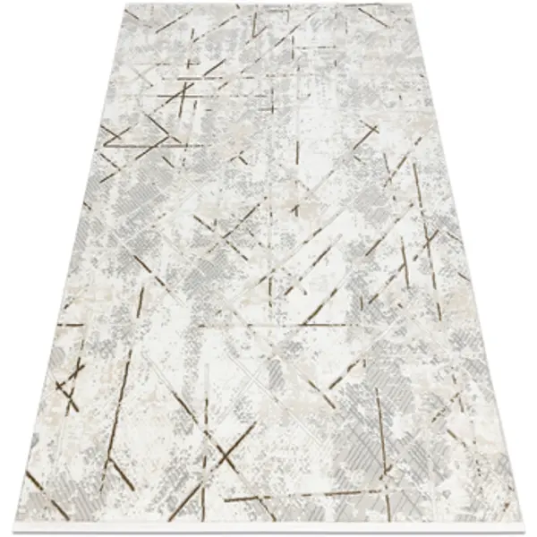 Rugsx Rugsx  Tepisi Moderan tepih DUKE 51393 krem / zlatna 200x290 cm  Rugsx