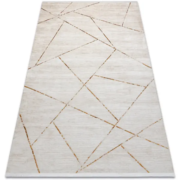 Rugsx Rugsx  Tepisi Moderan tepih DUKE 51557 krem / zlatna 240x330 cm  Rugsx
