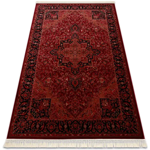 Rugsx Rugsx  Tepisi ORIENT Y307 tepih bordo / crni Okvir, 200x290 cm  Rugsx