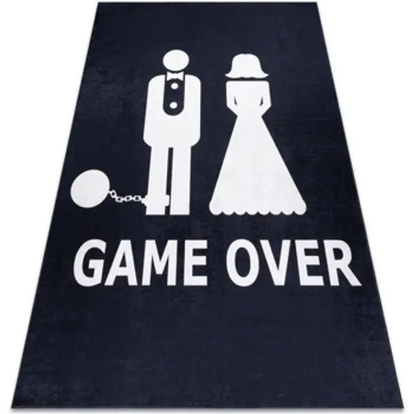 Rugsx Rugsx  Tepisi Perivi tepih BAMBINO 2104 'Game over' vjenčanje, 120x170 cm  Rugsx