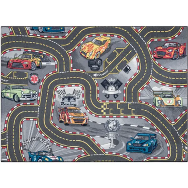 Rugsx Rugsx  Tepisi REBEL ROADS TEPIH Racers 97 Ulice, automobili 95x133 cm  Rugsx