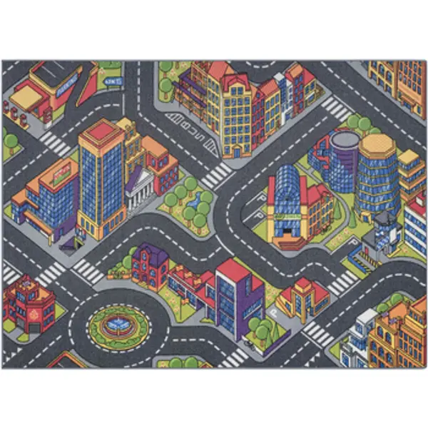 Rugsx Rugsx  Tepisi REBEL ROADS TEPIH Urban life 97 Metropola, 140x200 cm  Rugsx