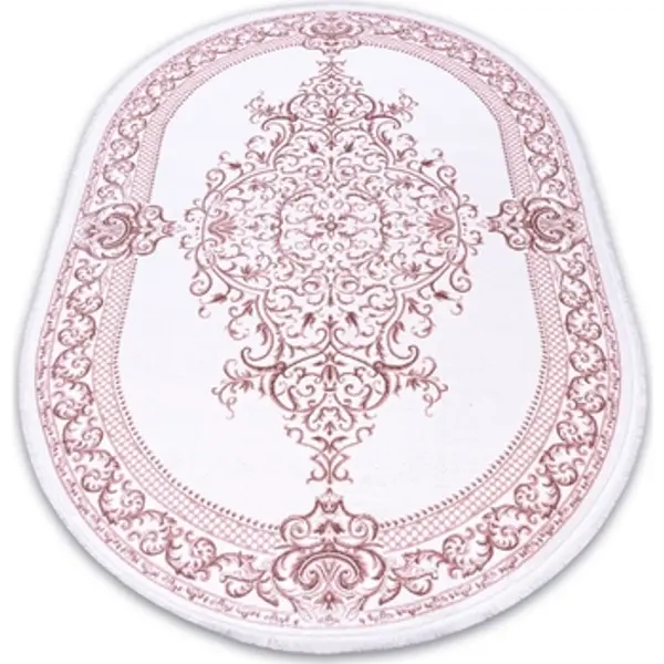 Rugsx Rugsx  Tepisi Tepih AKRIL an DIZAYN 142 Ivory / 80x300 cm  Rugsx