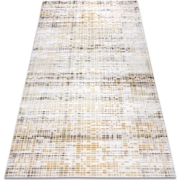 Rugsx Rugsx  Tepisi Tepih AKRIL DIZAYN 124/7058 žuti 80x300 cm  Rugsx