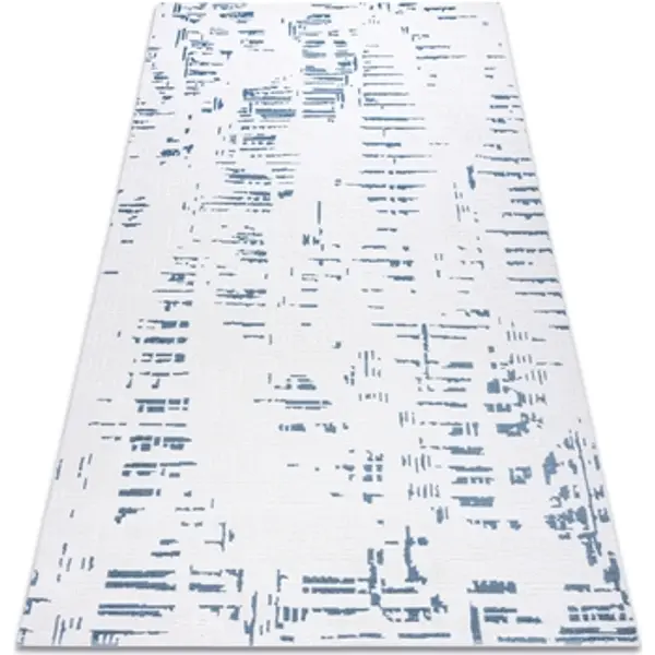 Rugsx Rugsx  Tepisi Tepih AKRIL DIZAYN 8840 Ivory / plava 80x150 cm  Rugsx