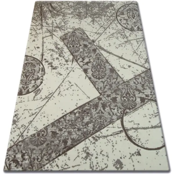Rugsx Rugsx  Tepisi Tepih AKRIL FLORYA 0304 bež smeđa 80x150 cm  Rugsx