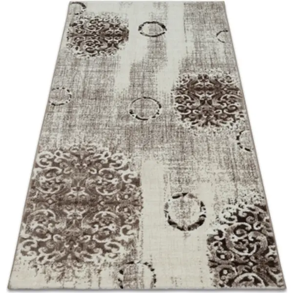 Rugsx Rugsx  Tepisi Tepih AKRIL FLORYA 265 Bež / Kremasto 80x150 cm  Rugsx