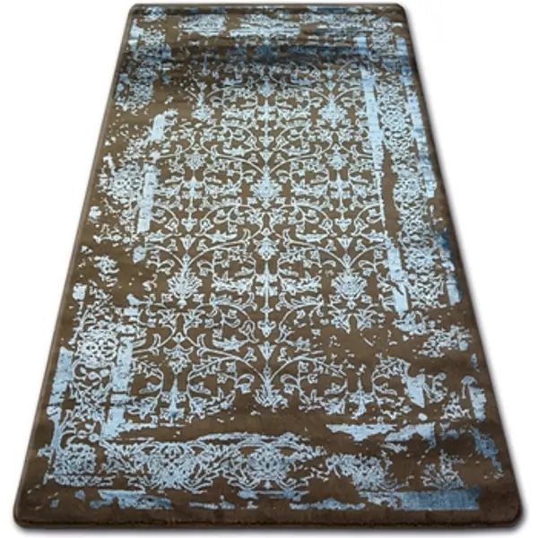 Rugsx Rugsx  Tepisi Tepih AKRIL MANYAS 0920 Smeđa/Plava 80x150 cm  Rugsx