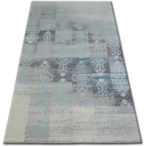 Rugsx Rugsx  Tepisi Tepih AKRIL PATARA 0146 lagani pijesak/Tirkiz 80x150 cm  Rugsx
