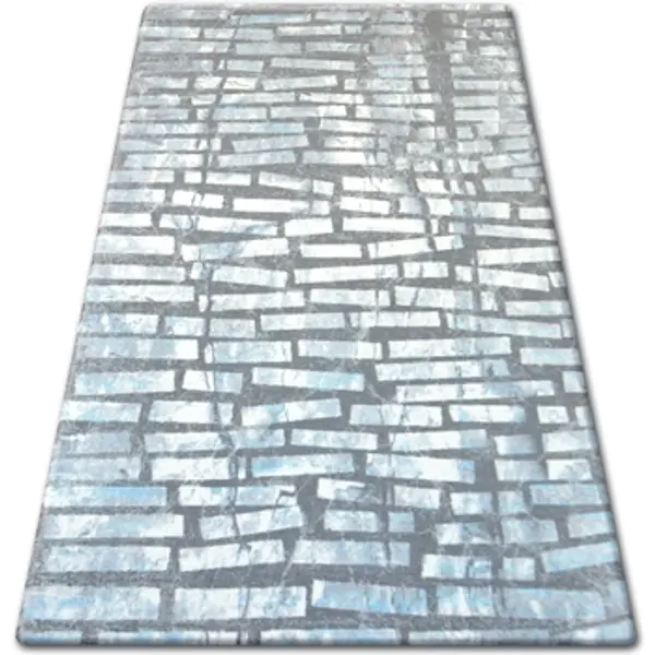 Rugsx Rugsx  Tepisi Tepih AKRIL PATARA 0244 Krema/Tirkiz 80x150 cm  Rugsx