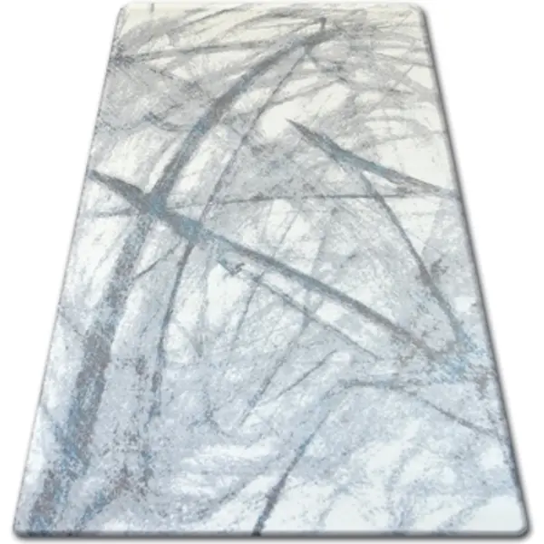 Rugsx Rugsx  Tepisi Tepih AKRIL PATARA 0266 Krema/Tirkiz 80x150 cm  Rugsx