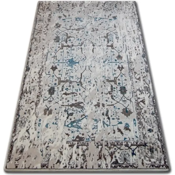 Rugsx Rugsx  Tepisi Tepih AKRIL TALAS 0309 Bijela/Staklena Plava 80x150 cm  Rugsx