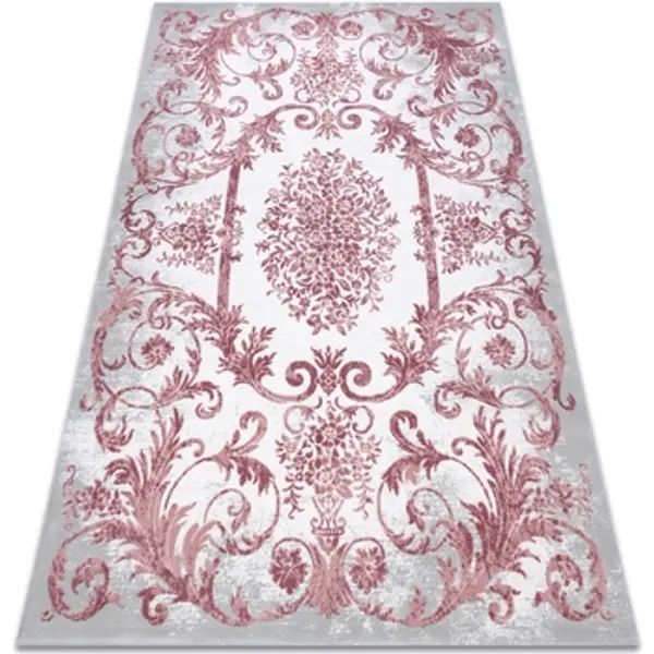Rugsx Rugsx  Tepisi Tepih AKRIL USKUP 352 Ornament ružičasta 200x300 cm  Rugsx