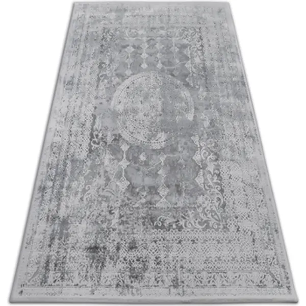 Rugsx Rugsx  Tepisi Tepih AKRIL VALENCIA 2328 ORNAMENT tamno sivi 80x150 cm  Rugsx
