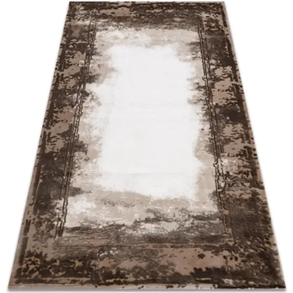 Rugsx Rugsx  Tepisi Tepih AKRIL VALS 036 Okvir gumiran Ivory 100x200 cm  Rugsx