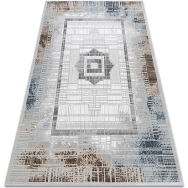 Rugsx Rugsx  Tepisi Tepih AKRIL VALS 0W1736 C69 47 Kvadrati 160x230 cm  Rugsx