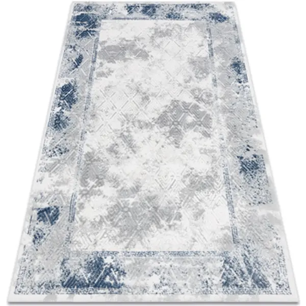 Rugsx Rugsx  Tepisi Tepih AKRIL VALS 1738 Okvir, dijamant Ivory 80x100 cm  Rugsx