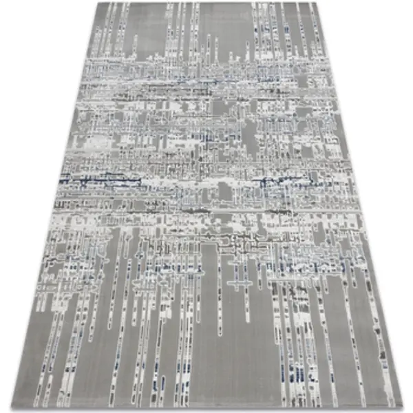 Rugsx Rugsx  Tepisi Tepih AKRIL VALS 5047 Apstrakcija Siva / 240x340 cm  Rugsx