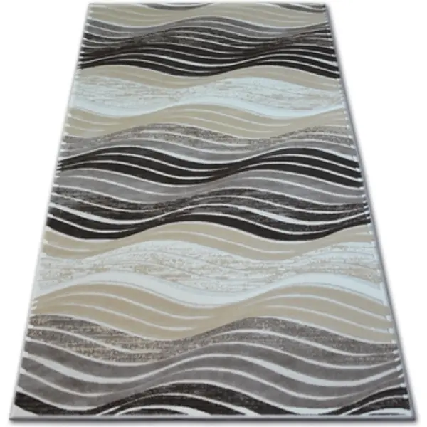 Rugsx Rugsx  Tepisi Tepih AKRIL YAZZ 1760 Smeđa/tamno bež  80x150 cm  Rugsx