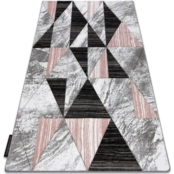 Rugsx Rugsx  Tepisi Tepih ALTER Nano Trokuti ružičasta 80x150 cm  Rugsx