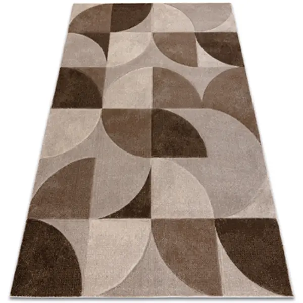 Rugsx Rugsx  Tepisi Tepiх ARCANA 0822 bež / svijetlosmeđa, geometri 120x170 cm  Rugsx