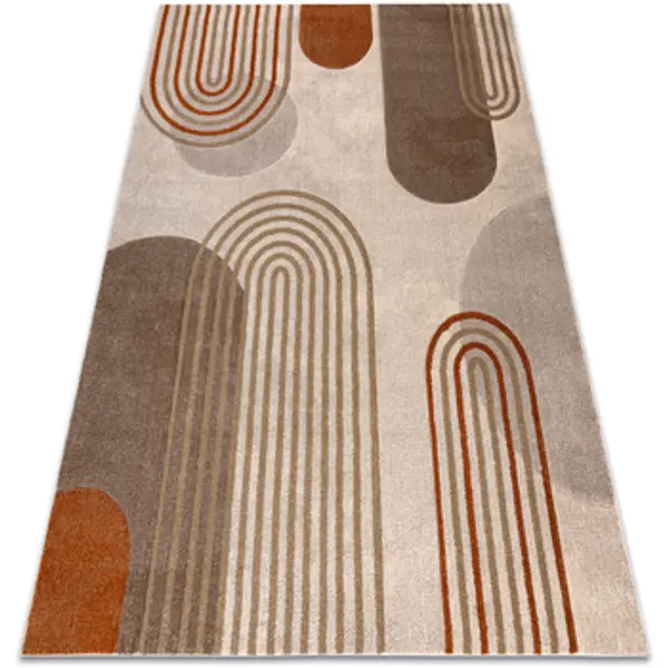 Rugsx Rugsx  Tepisi Tepiх ARCANA 2162 krem / narančasto, geometrijsk 240x330 cm  Rugsx