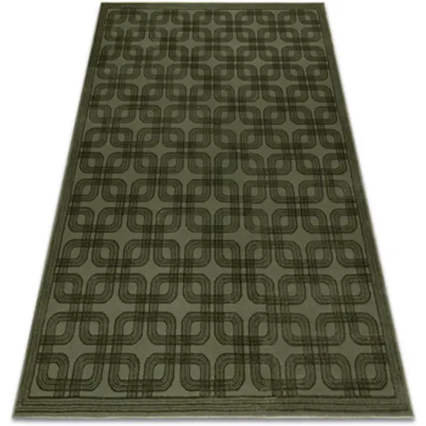 Rugsx Rugsx  Tepisi Tepih AURA J2556A zelena - geometrijski, struktura 160x220 cm  Rugsx