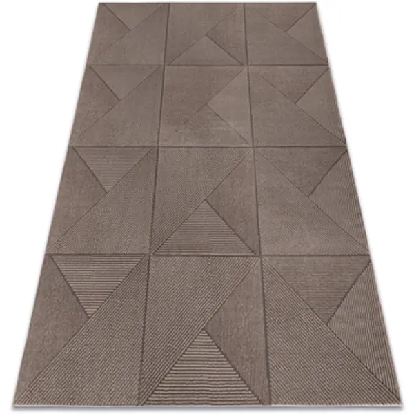 Rugsx Rugsx  Tepisi Tepih AURA J2624A bež / tamno bež 160x220 cm  Rugsx