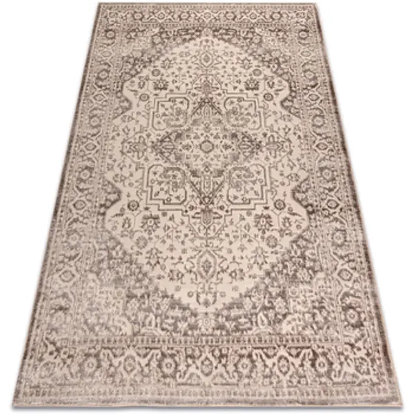 Rugsx Rugsx  Tepisi Tepih AURA J2818 bež - Okvir, ornament 180x270 cm  Rugsx
