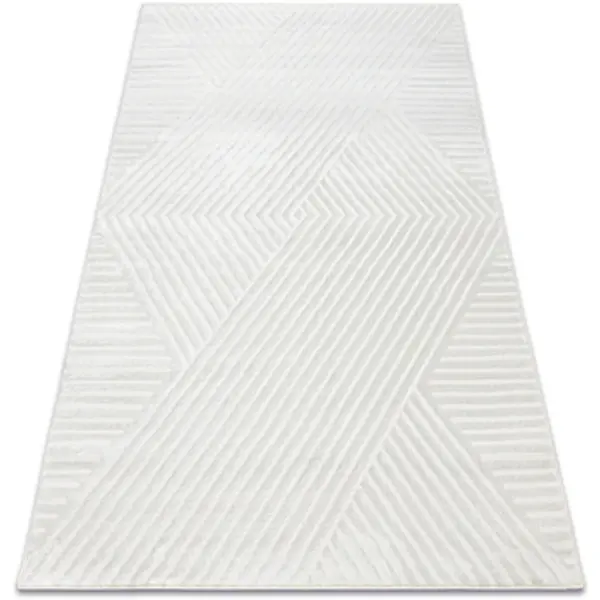 Rugsx Rugsx  Tepisi Tepih BALANCE 1503 krema - Geometrijski, struktura 200x290 cm  Rugsx