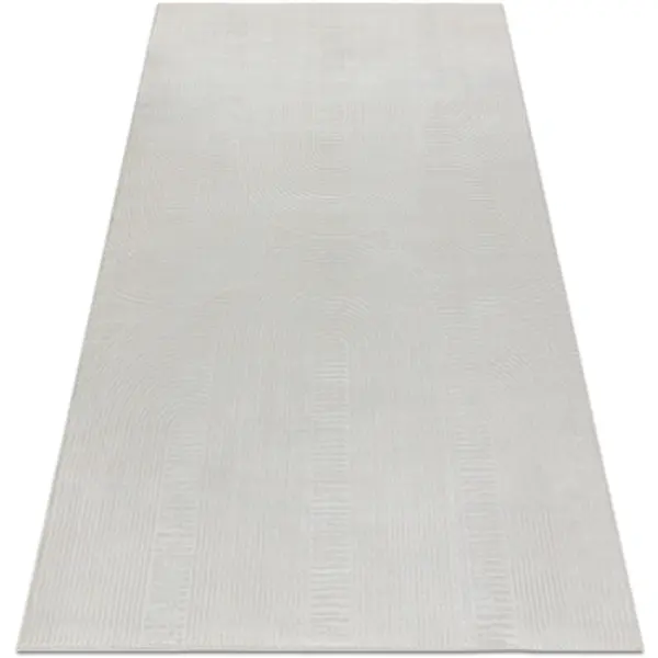 Rugsx Rugsx  Tepisi Tepih BALANCE 9086 krema - Geometrijski, struktura 120x170 cm  Rugsx