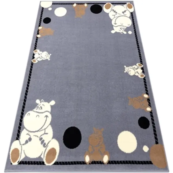 Rugsx Rugsx  Tepisi Tepih BCF FLASH Hippo 3993 - Konj, 160x220 cm  Rugsx
