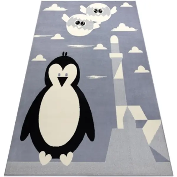 Rugsx Rugsx  Tepisi Tepih BCF FLASH Penguin 3997 - Pingvin 160x220 cm  Rugsx