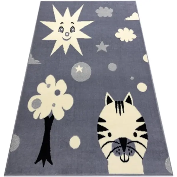 Rugsx Rugsx  Tepisi Tepih BCF FLASH Smile 3992 - Sunce 200x300 cm  Rugsx