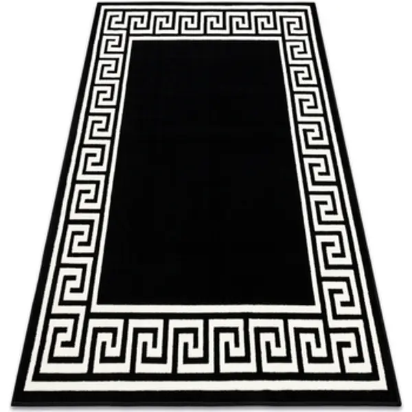 Rugsx Rugsx  Tepisi Tepih BCF Morad GREK grčki - crno 120x170 cm  Rugsx