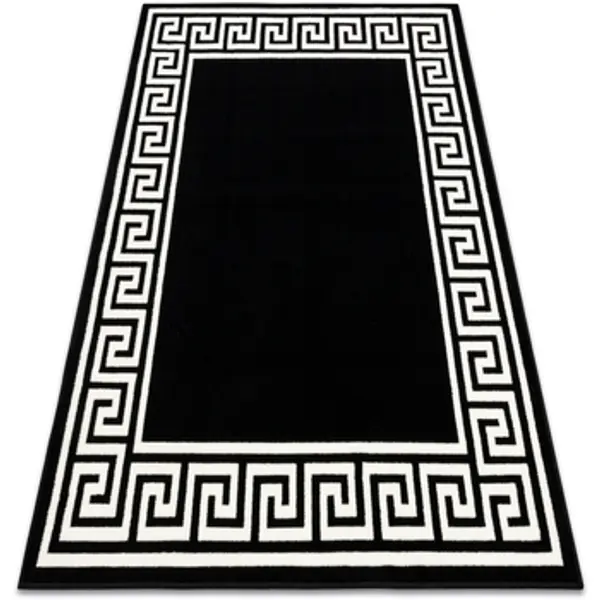Rugsx Rugsx  Tepisi Tepih BCF Morad GREK grčki - crno 80x150 cm  Rugsx