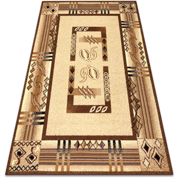Rugsx Rugsx  Tepisi Tepih BCF Morad JAŚ klasični - bež 60x110 cm  Rugsx