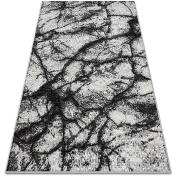 Rugsx Rugsx  Tepisi Tepih BCF Morad MARMUR mramor - siva 80x150 cm  Rugsx
