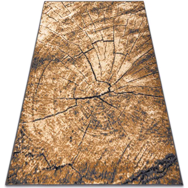 Rugsx Rugsx  Tepisi Tepih BCF Morad PIEŃ Deblo stablo drvo 240x340 cm  Rugsx