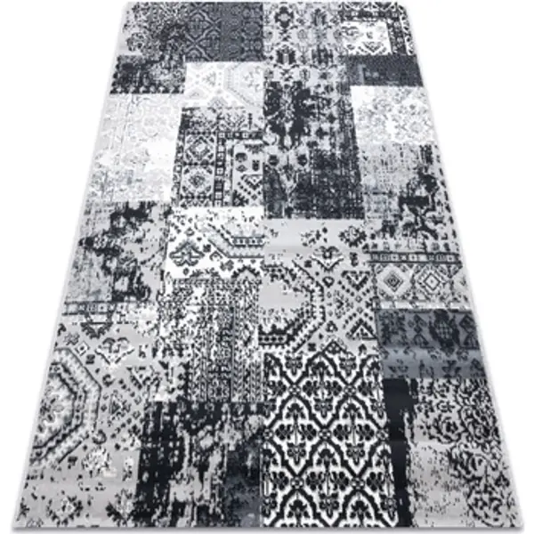 Rugsx Rugsx  Tepisi Tepih Berba 22216356 Siva krpljenje 120x170 cm  Rugsx