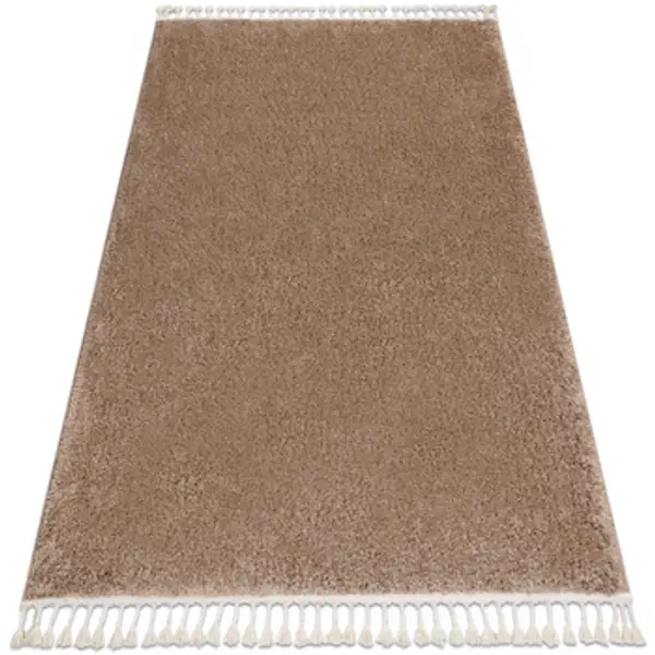 Rugsx Rugsx  Tepisi Tepih BERBER 9000 bež rese Berberski marokanski 200x290 cm  Rugsx