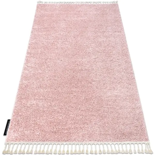 Rugsx Rugsx  Tepisi Tepih BERBER 9000 ružičasta rese Berberski marok 240x330 cm  Rugsx