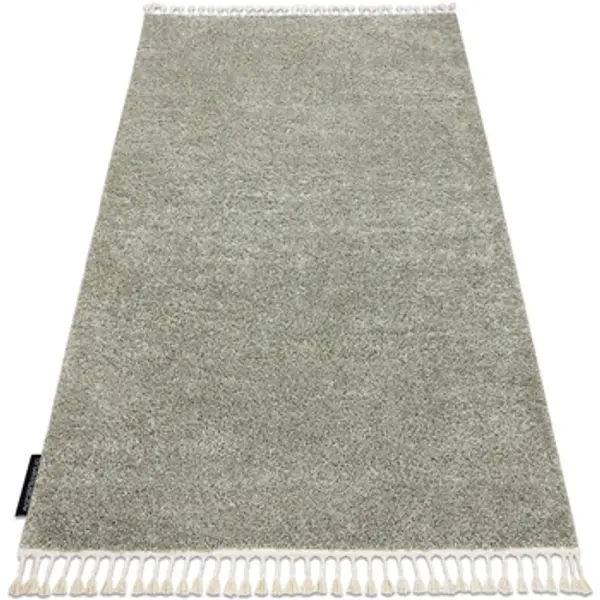 Rugsx Rugsx  Tepisi Tepih BERBER 9000 zelena rese Berberski marokanski 120x170 cm  Rugsx