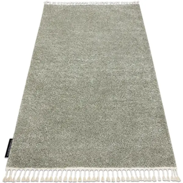 Rugsx Rugsx  Tepisi Tepih BERBER 9000 zelena rese Berberski marokanski 140x190 cm  Rugsx